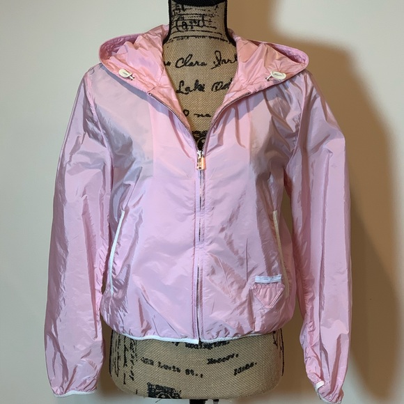 Prada Jackets & Blazers - 👁PRADA👁Pink Packable Windbreaker